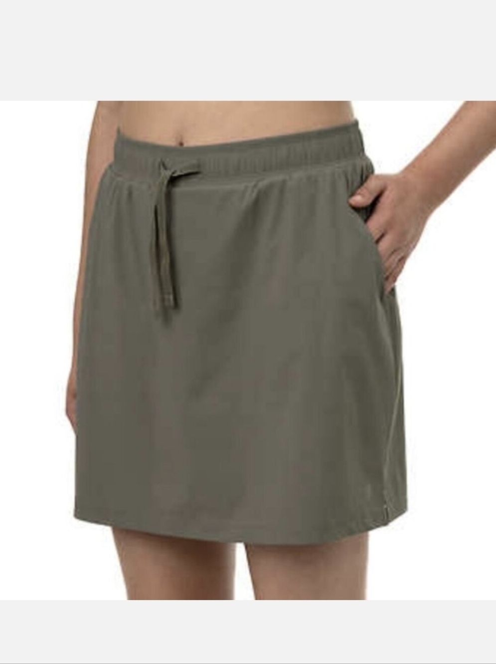 Cloudveil green skort, With Attached Liner Shorts, new without tags.  Size XXL